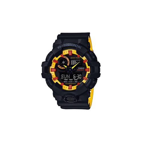 Casio Унисекс Часы Серии GA-700BY-1A с Жидкокристаллическим/Аналоговым Двойным Дисплеем GA-700BY-1A