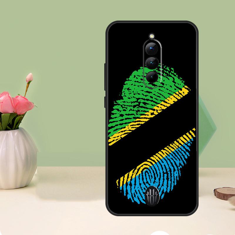 Tanzania National Flag Case For Nubia Red Magic 8S 9S Pro Plus 6S 7S 6 7 Pro 6R 5G RedMagic 10 9 8 Pro Plus Cover