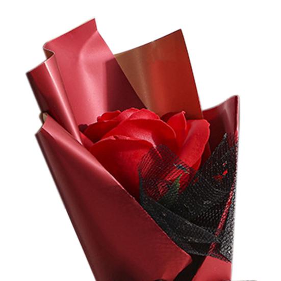 Мыльная роза Эстетичная Не вянущая Не выцветающая Реалистичная Декоративная Свежевыглядящая На День святого Валентина Одиночная