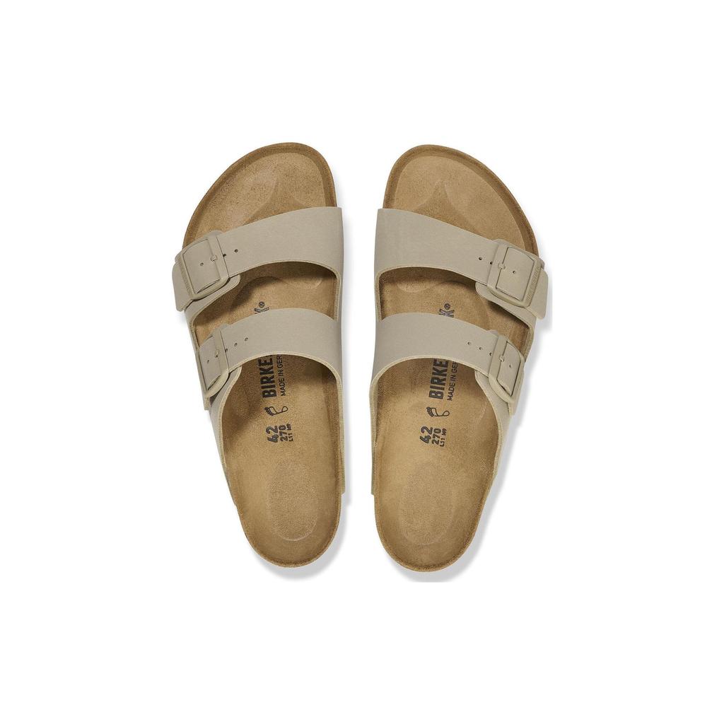 Birkenstock Кожаные Модные Универсальные Шлепанцы Сандалии Унисекс Хаки 1027697