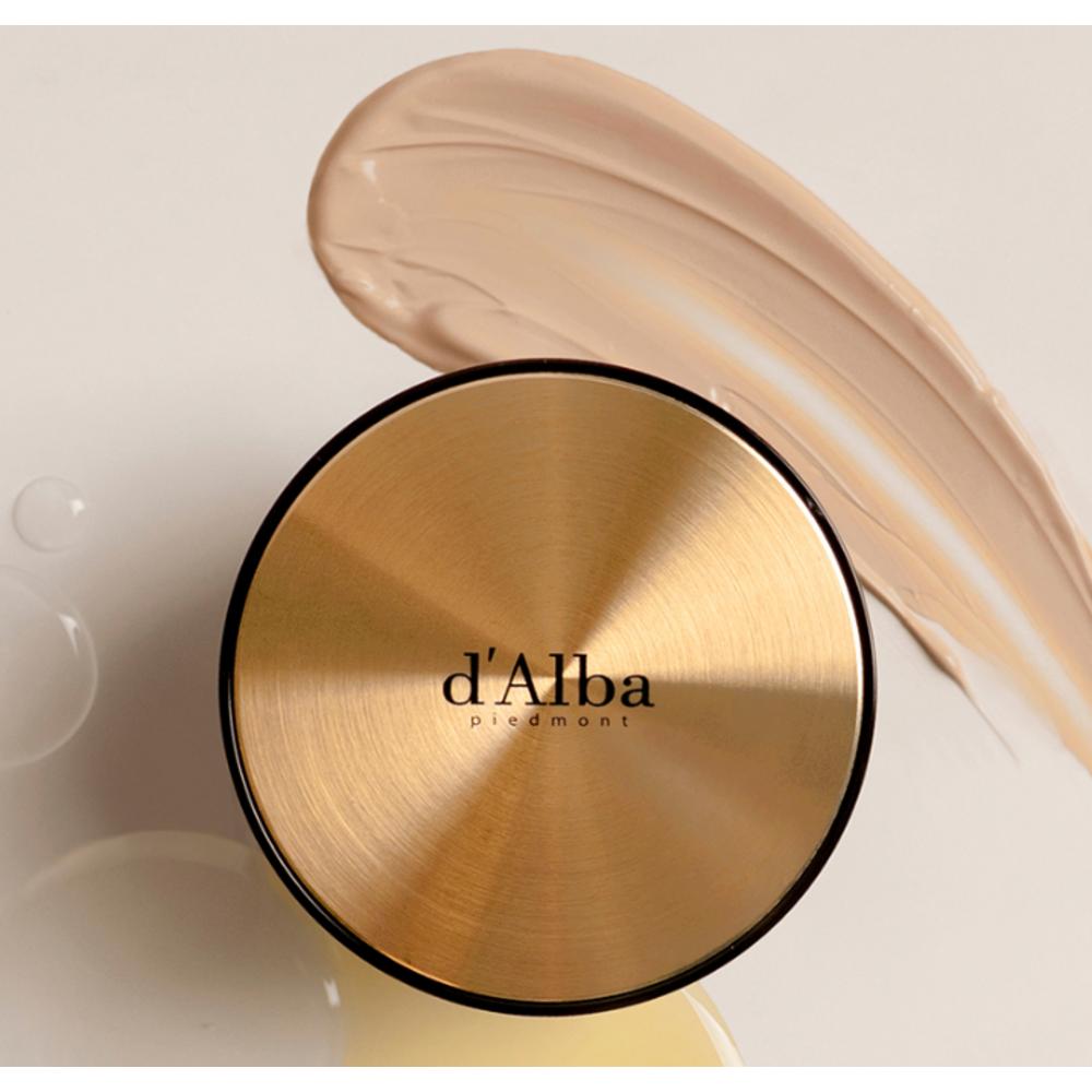 d'Alba Glow Fit Serum Cover Cushion 15g, No. 21, 2 Pcs.