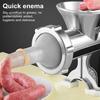 Meat Grinder Manual Mincer Sausage Maker Table Mount Pork Mincer Stainless Steel Adjustable Clamp Kitchen Tool Beef Pork Fish Chicken Sausage Making
