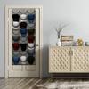 24 Pockets Hat Rack for Baseball  Hat Organizer Hanging Hat Storage Holder for Closet Wall