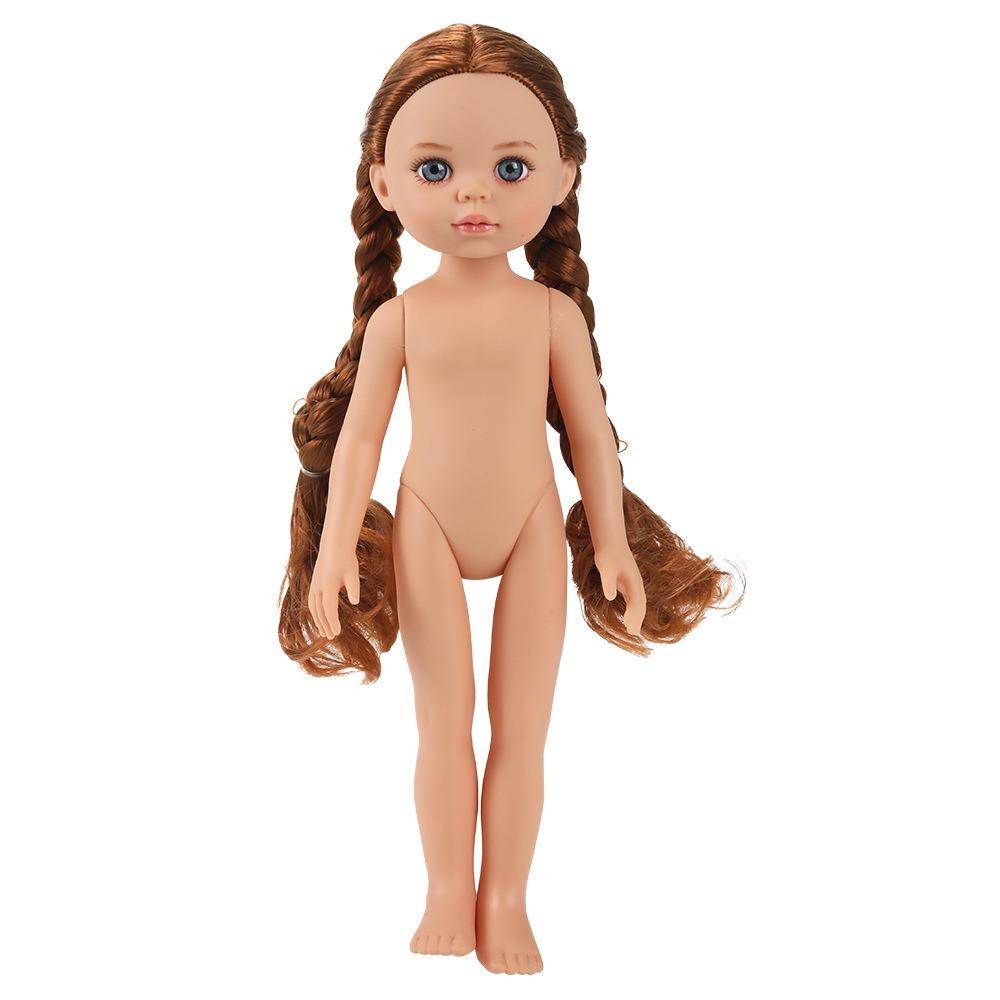Кукла BJD для девочек, 30 см, карие глаза, гуманоидная кукла, нюд, кукла-реборн, игрушка, детские игрушки