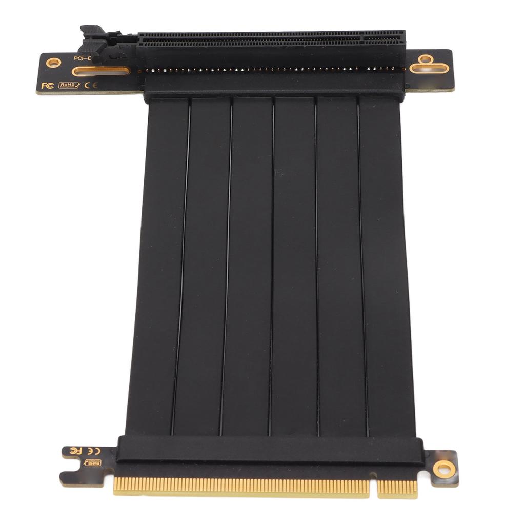 Удлинительный кабель для видеокарты 15 см, хорошая стабильность, низкие потери, 128 Гбит/с, PCIE 3.0 X16, удлинительный кабель для райзера