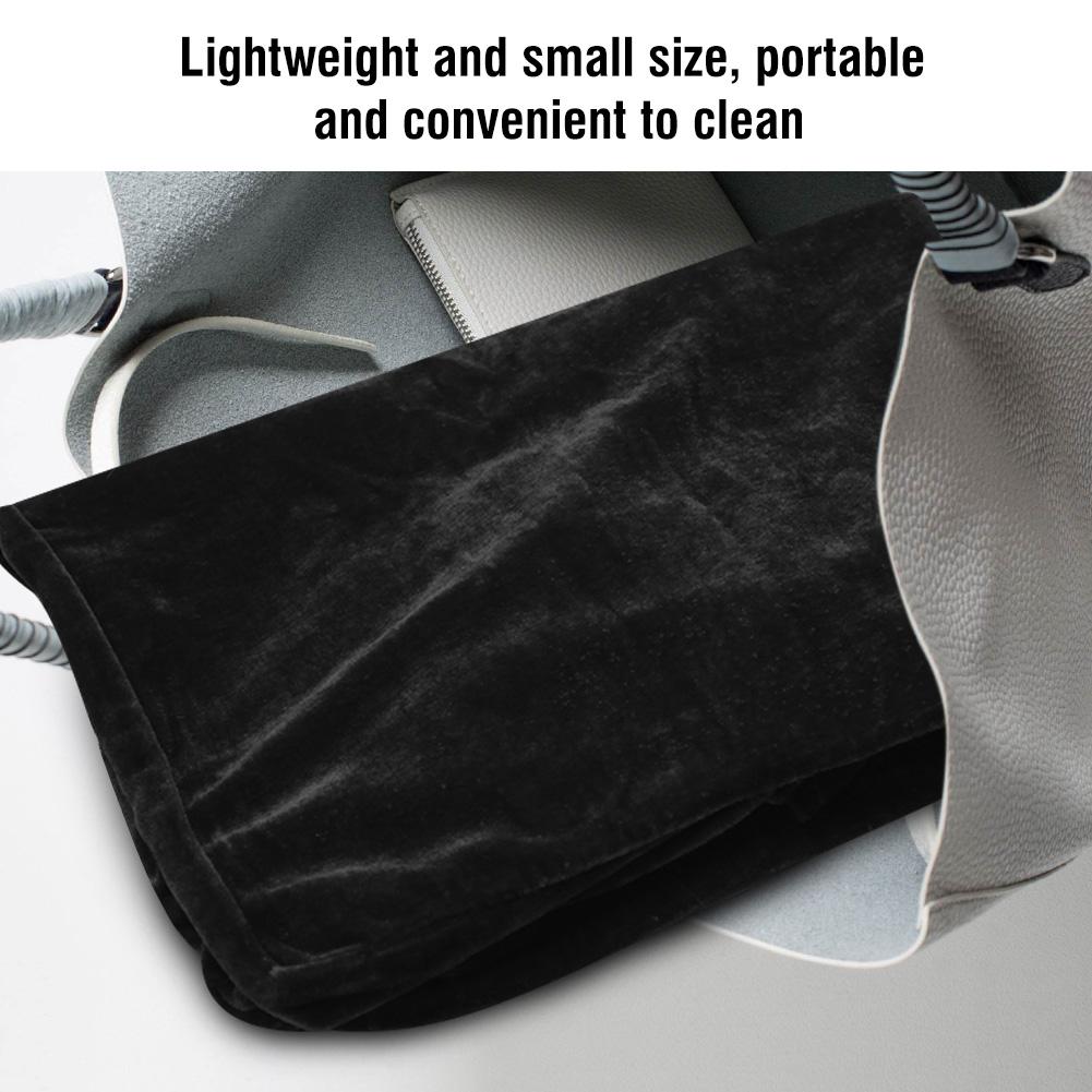 Плюшевый чехол от пыли для стула для пианино, аксессуар для музыкальных инструментов, украшение(черный)