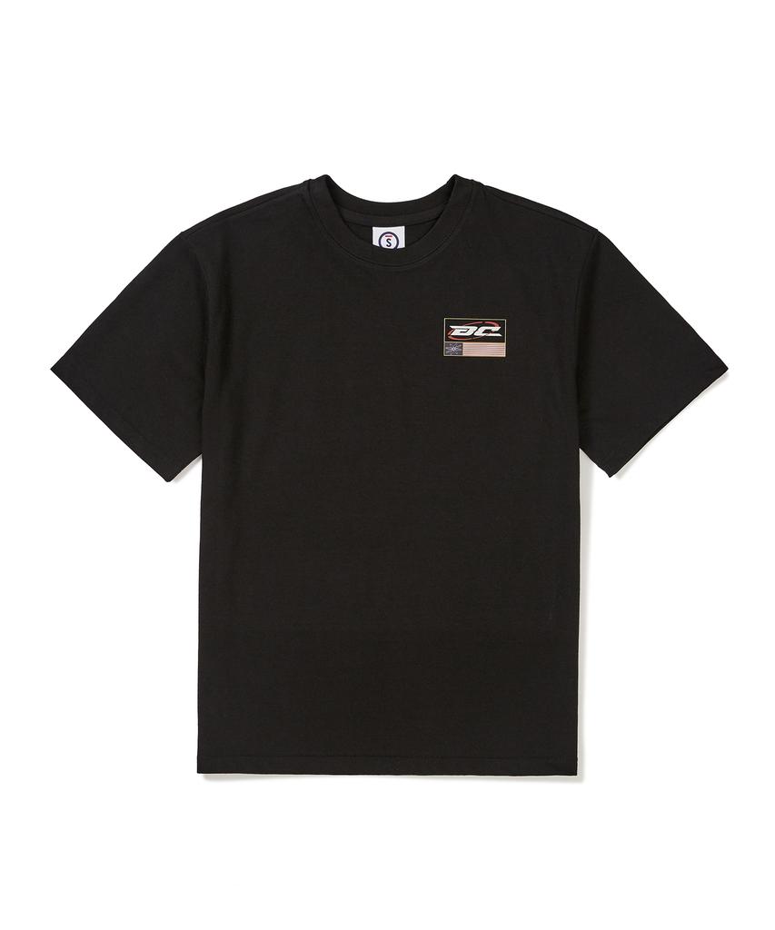BORN CHAMPS Back To Be Chmps Logo Short Sleeve T-Shirt B24St07Bk