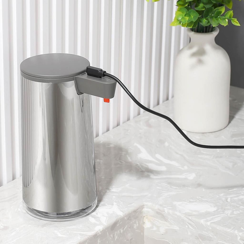 Soap Dispensers Automatic Soap Dispenser Liquid Soap Dispensers Silver Automatic Soap Dispenser Soap Dispenser for Kitchen Sink