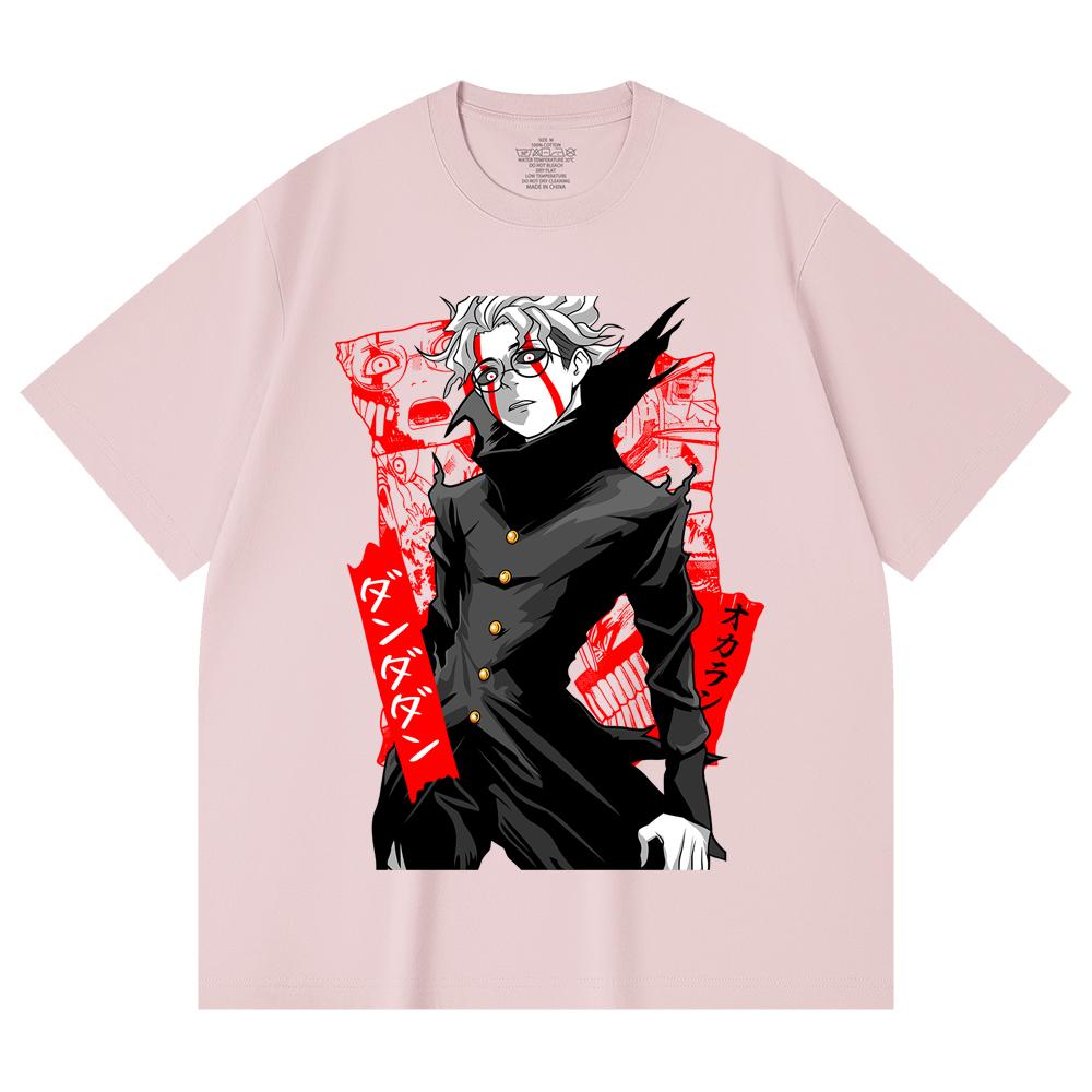 230 Gsm 100% Cotton Dandadan V35 Okarun Print Unisex Heavy Cotton T Shirt