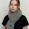Cozy Knit Muffler - Gray