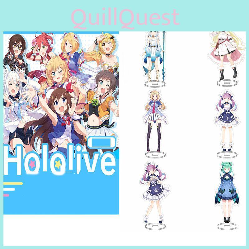 Милая акриловая фигурка ютубера Hololive En с двусторонней печатью HD