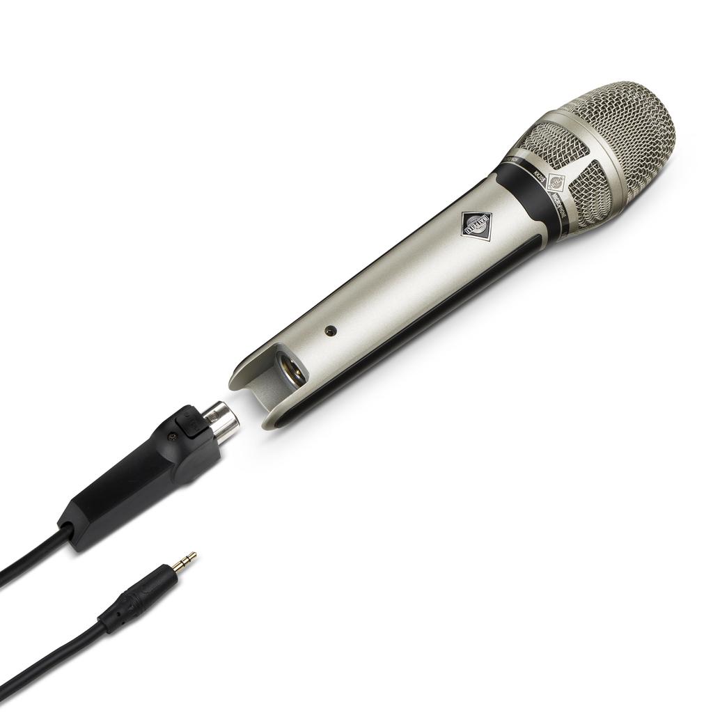 BAIFEILI KK205 Handheld Wired Microphone,34mm Large Diaphragm Cardioid Condenser Mic for Speakers, Karaoke Machine, Amp, Mixer