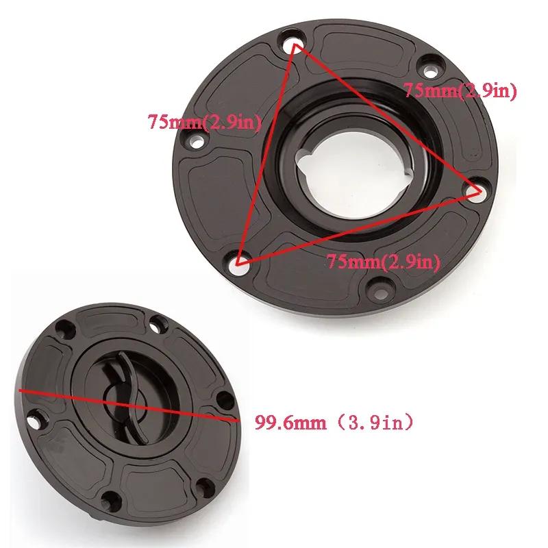 Motorcycle Fuel Tank Gas Cap For Aprilia RS125 RS660 V4 GPR150/125 Accessories