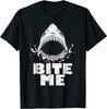 Vintage Shark Bite Me Shark Unisex T-Shirt