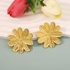 Exaggerated Flowers, Retro, Individualistic, Fashionable, Light Luxury, Versatile, Elegant, Niche and Trendy Stud Earrings and Earrings