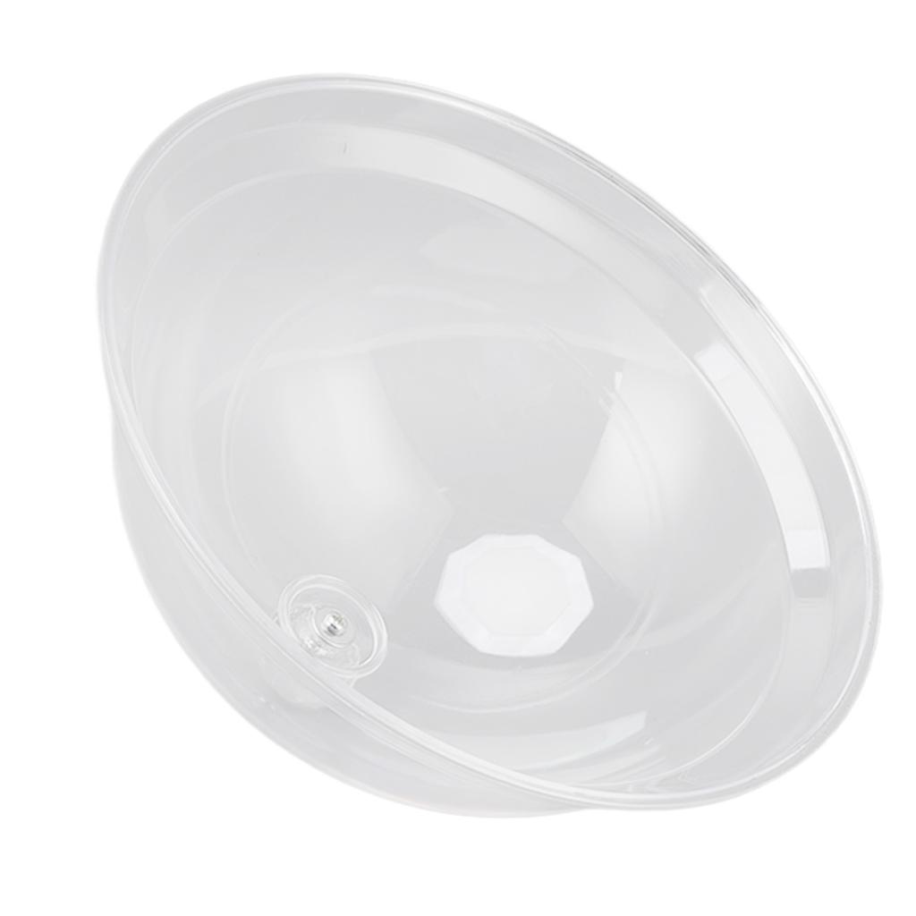 Food Cover Acrylic Transparent Thickened Fall Resistant Dustproof Food Preservation Cover with Handle 21cm