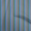 Georgette Viscose Blue Fabric Stripes Quilting Supplies Print Sewing Fabric By The Yard 42 Inch