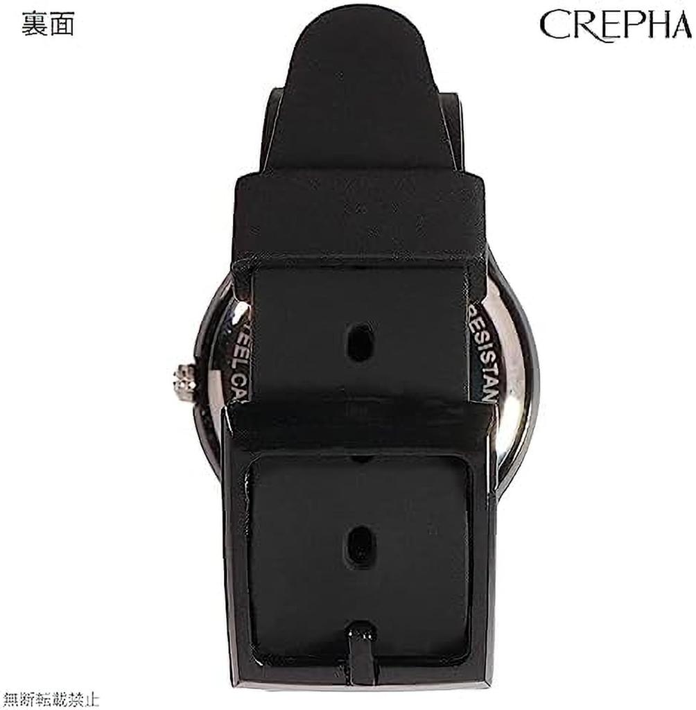 CREPHA Подходит для тихих вторых японских кварцевых 3 АТМ водозащитных простых силиконовых ремешков 16 мм Подходит для старших и младших школьников Доступны в