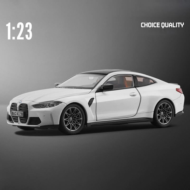 1:24 BMW M6 GT3 M4 BMW CSL Racing Car Free Wheeling High Light Sport Racing Car Model Toy Diecast Metal Alloy Miniature Replica