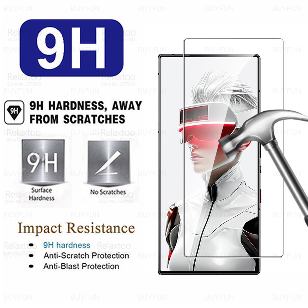 4Pcs Glass Screen Protector For ZTE nubia Red Magic 9S Pro+ RedMagic 10 Pro Plus RedMagic9S 10Pro 9Pro 5G HD Tempered Glass Film