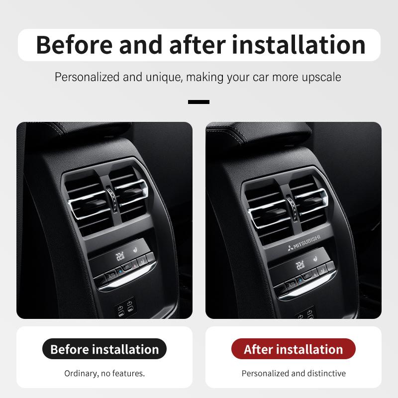 4 шт. Металлические Автонаклейки Эмблема Премиум Автоаксессуары Для Mitsubishi Outlander Lancer Cross Colt Xpander Mirage Attrage