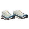 SALOMON Xt-6 Recut Ткань для уличной моды Амортизация Прочные Низкие Кроссовки для бега Унисекс Кеды Минерально-серый Утиный синий Белый 492579