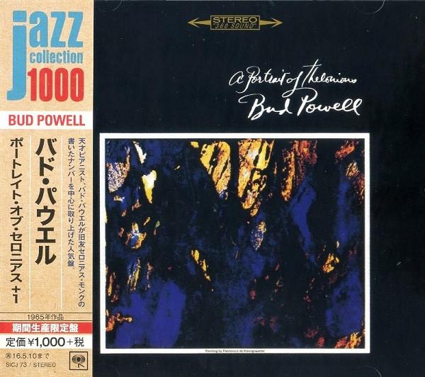 CD BUD POWELL - A Portrait Of Thelonious SICJ73 Sony Records In 2015 Japan Jazz Used
