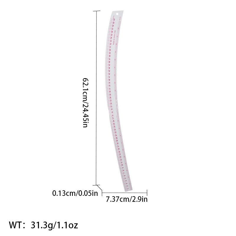 Многофункциональная линейка для создания выкроек одежды: Швейный инструмент для точной резки по кривой