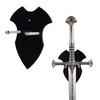 Wall Mount Medieval Swords Holder High Durability Strong Load-bearing Easy Installation Swords Display Stand