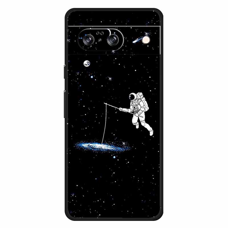 Для Google Pixel 8 / 8pro Чехол Мягкий Силикон Лев Сова Роскошные Задние Крышки Для Google Pixel 8 Pro Чехлы Pixel8 Мультяшные Корпуса