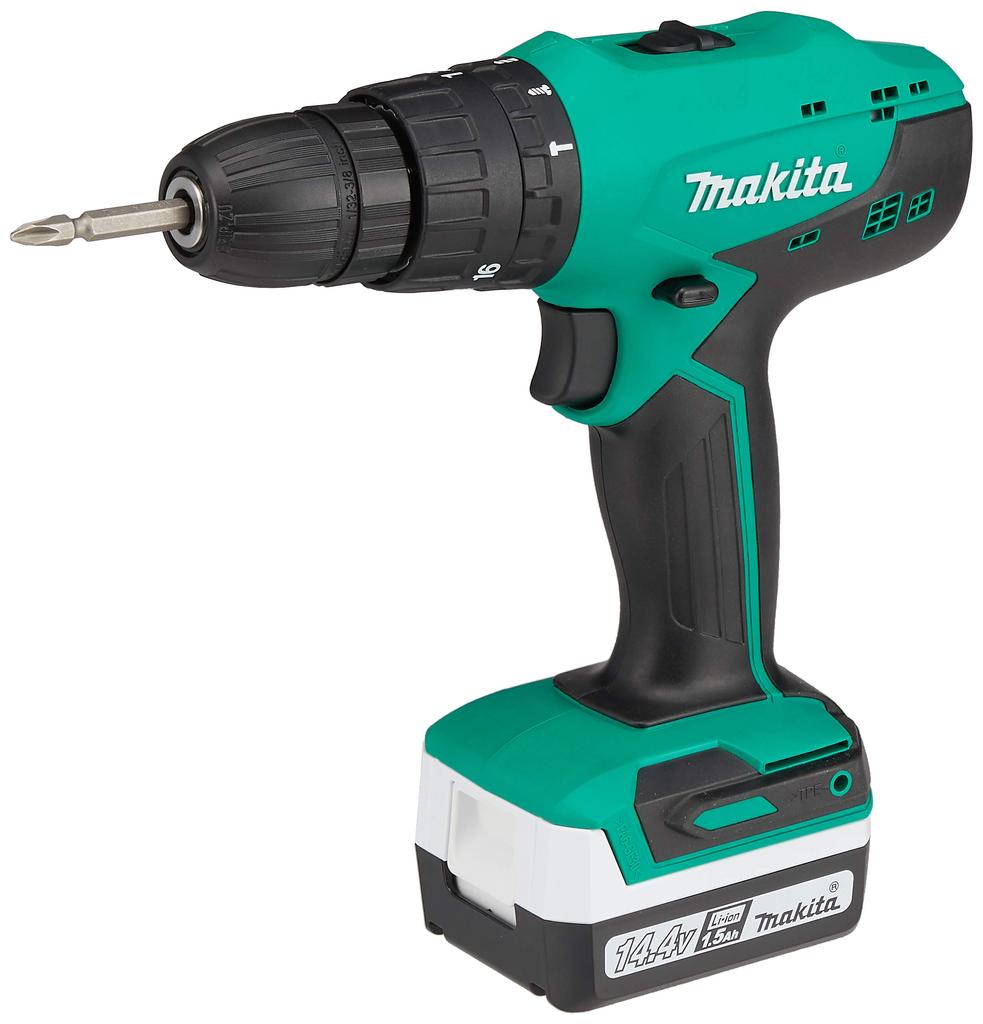 Makita DIY model rechargeable vibrating driver drill M850DSX with 2 batteries