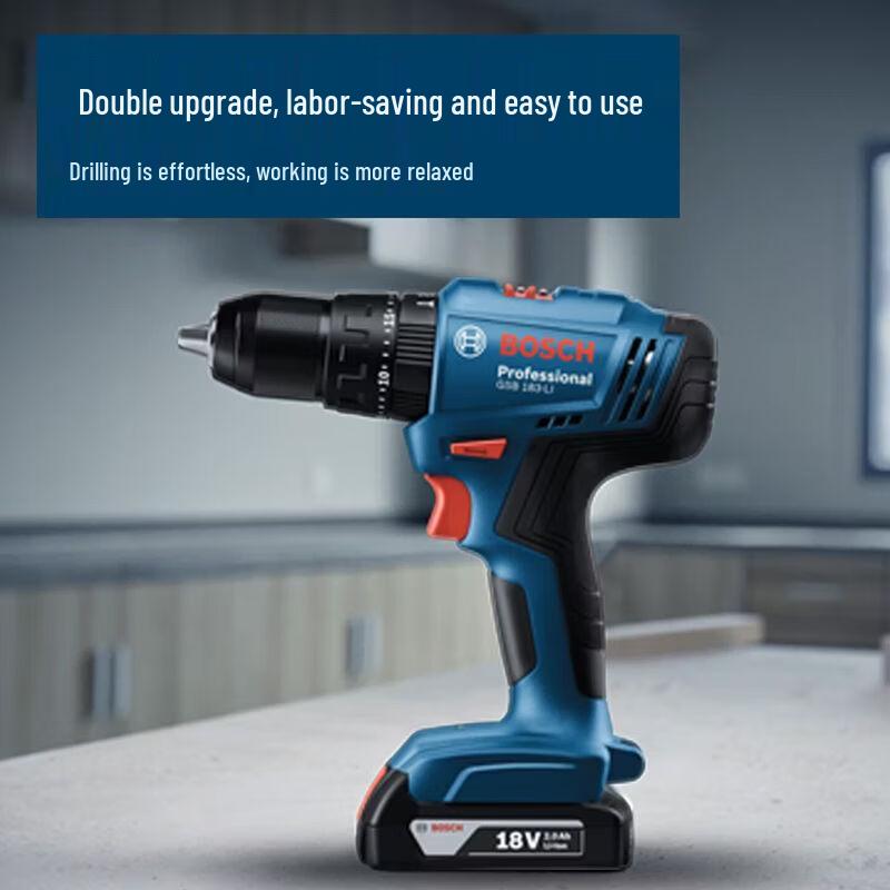 Bosch GSB183-Li 18V Cordless Impact Drill CN plug (adapter included)