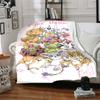 Custom 1pc Adventure Fantasy Land Blanket, Soft And Comfortable Blanket, Casual Warm, Camping Travel Blanket, Birthday Gift Q91235
