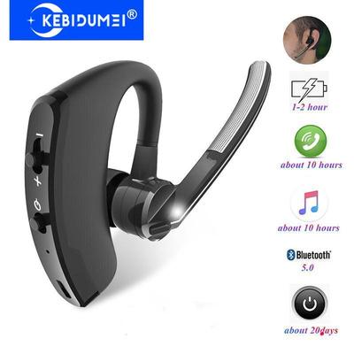 Беспроводные наушники Bluetooth 5.0 с вращением на 270°, шумоподавлением, водонепроницаемые спортивные наушники-вкладыши с микрофоном, гарнитура с заушным креплением