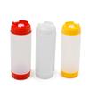 In First Out First Squeeze Bottles Double Head Tomato Catchup Dispenser Picnic Cooker