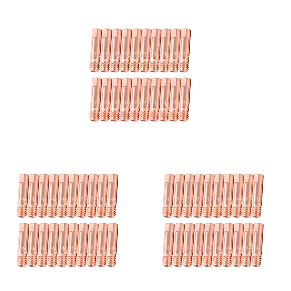 60 шт. 0,8/1/1,2 мм Газовое сопло MIG/MAG Сварочное сопло Контактные наконечники Газовый рассеиватель Соединитель Держатель Проводящее сопло Паяльные инструменты