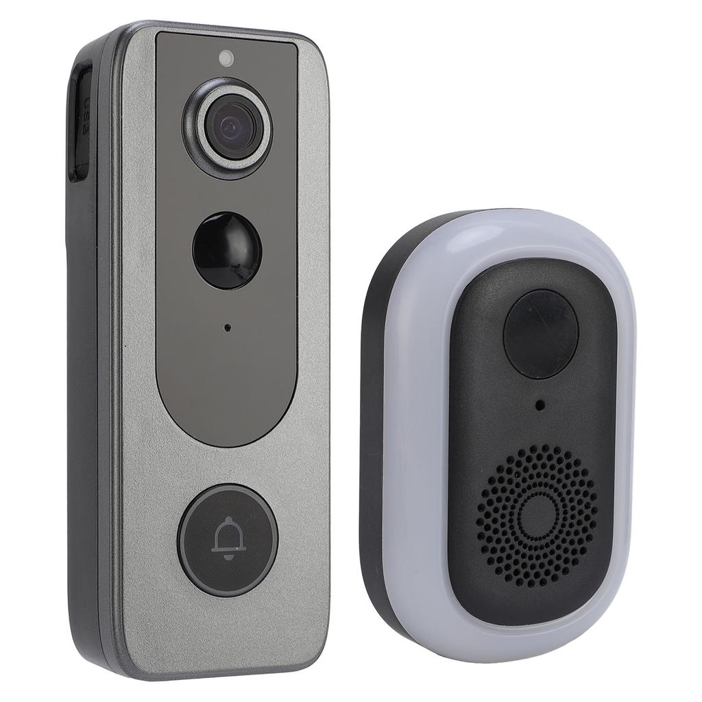 Дверной звонок с ИИ Камера Пакет Обнаружение движения Голосовой преобразователь Облачное хранилище 2.4G Wi-Fi Видеодомофон