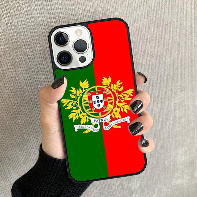 Чехол для телефона с флагом Португалии для iPhone 17 Air 15 16 11 12 13 14 Pro Max Чехол для iPhone 17 Air Max Plus coque Fundas Shell