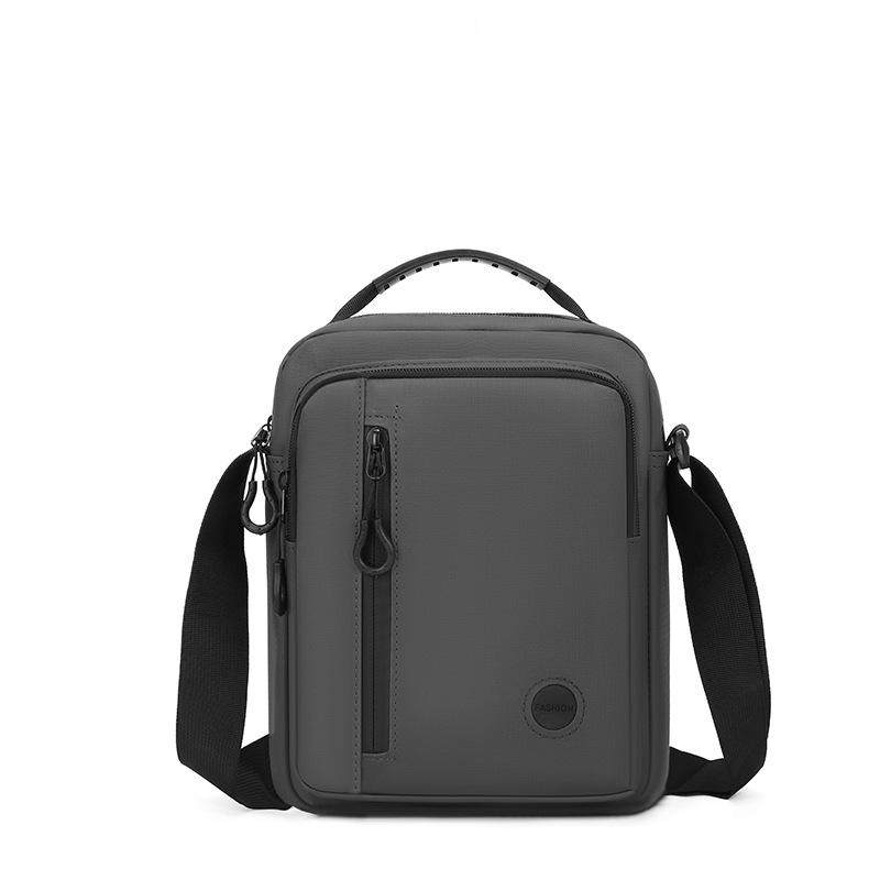 Мужская наплечная сумка большой вместимости для улицы и поездок, водоотталкивающая деловая сумка-тоут для мобильного телефона
