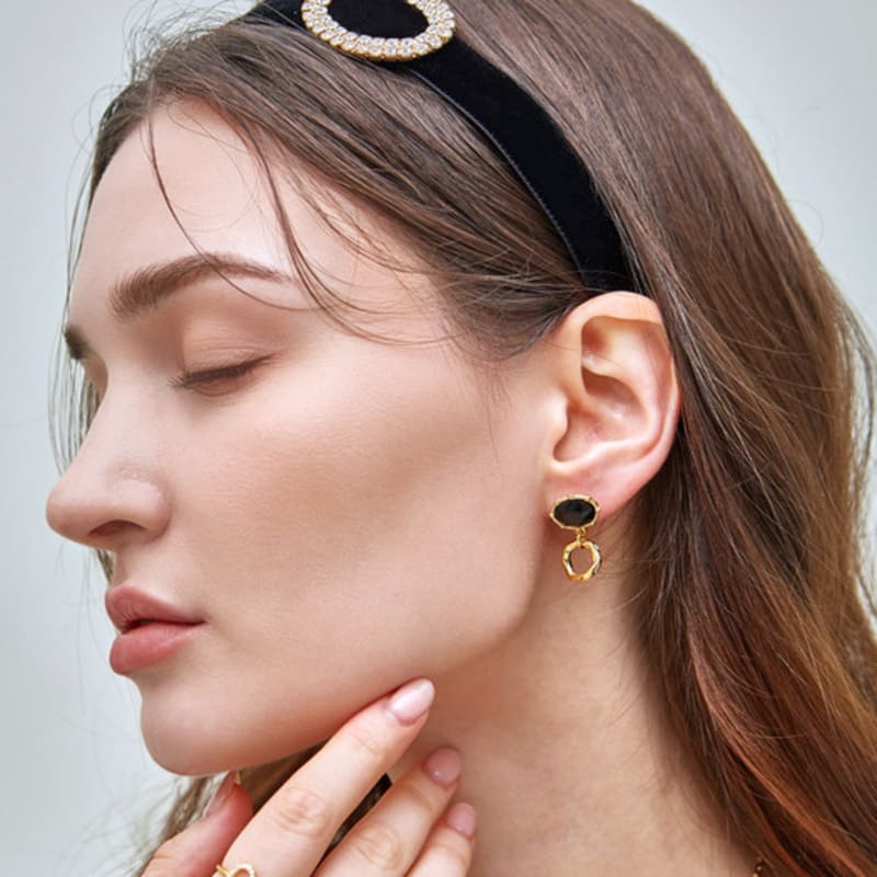 Ctwins Бархатная повязка на голову CT Point_1 Бархатная повязка на голову