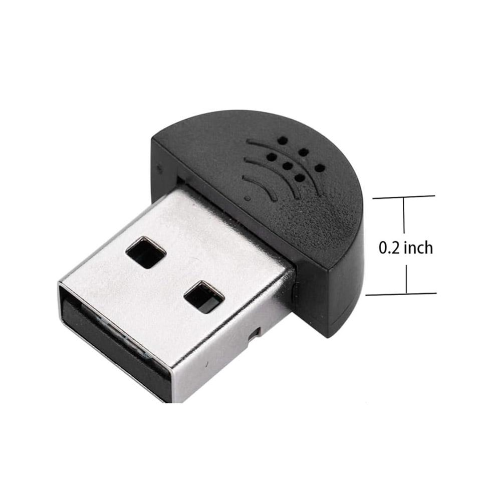 Мини USB 2.0 микрофон для ноутбука, настольного ПК, ноутбука