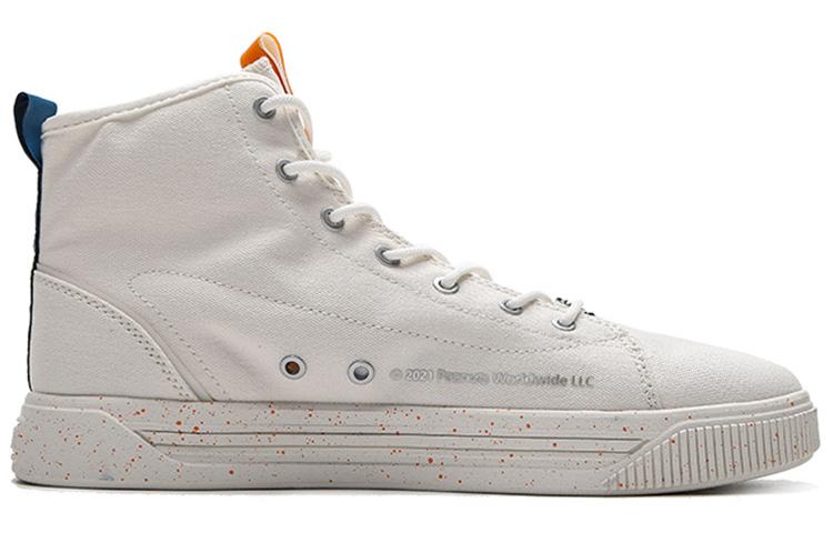 Men's Sneakers SNOOPY x Anta Life Collection Abrasion Resistant Breathable High top Skateboard Shoes Men's