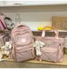 Школьный рюкзак новый высокая ценность инс японский рюкзак милый повседневный простой большая вместимость школьная сумка универсальная сумка для поездок на работу косметичка