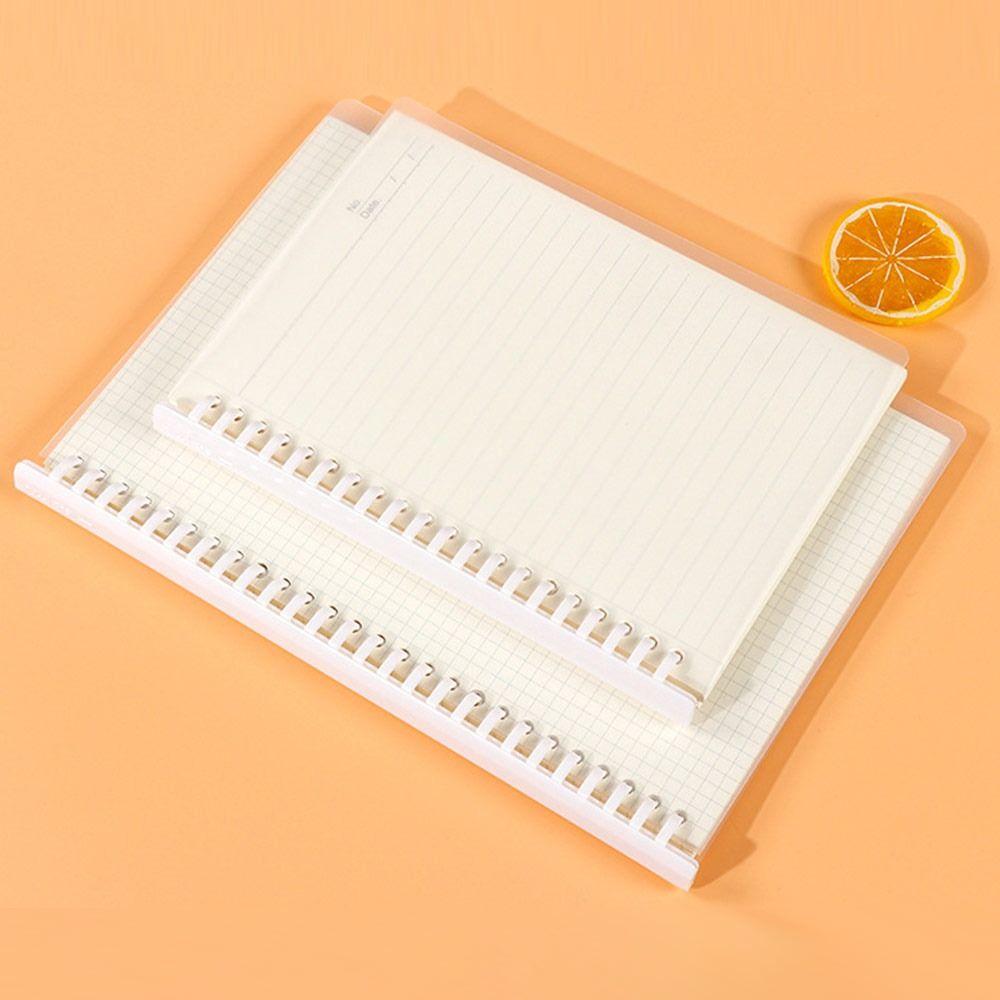 Drawing Rod Type Loose-leaf Binder A5 B5 Binding Clips Loose-leaf Buckle School Office