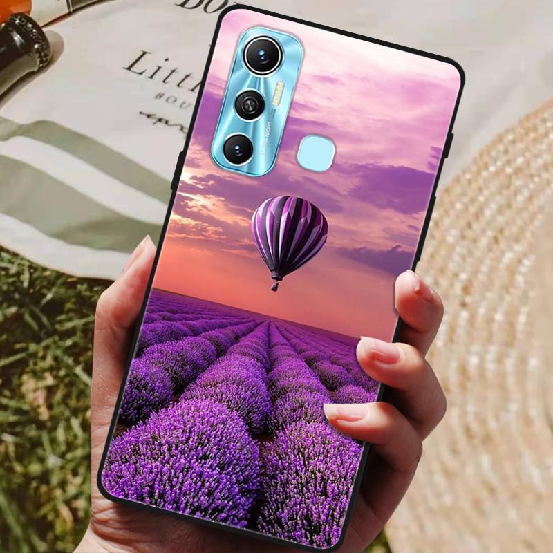 Для Infinix Hot 11 Чехол Мультяшная Задняя Крышка Силиконовый Чехол для Телефона Для Infinix Hot11 X662 Футляры Для Infinix Hot 11 Мягкий Чехол