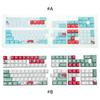 Коралловое море Тематический набор PBT кейкапов Профиль XDA/OEM Удобные колпачки для механических клавиатур с переключателями MX