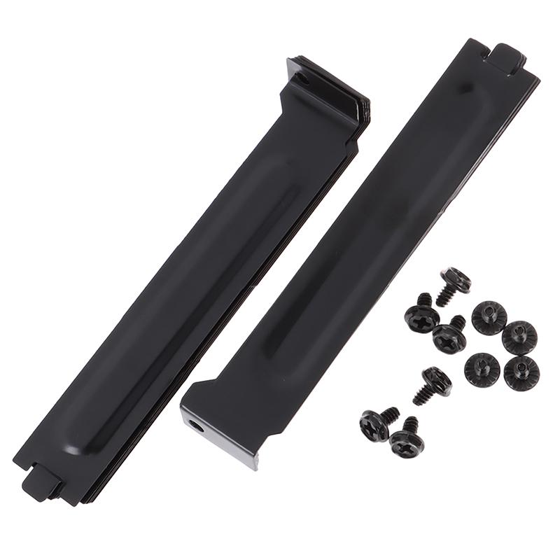 10 X Черный кронштейн для крышки слота корпуса PCI с винтами, заглушка