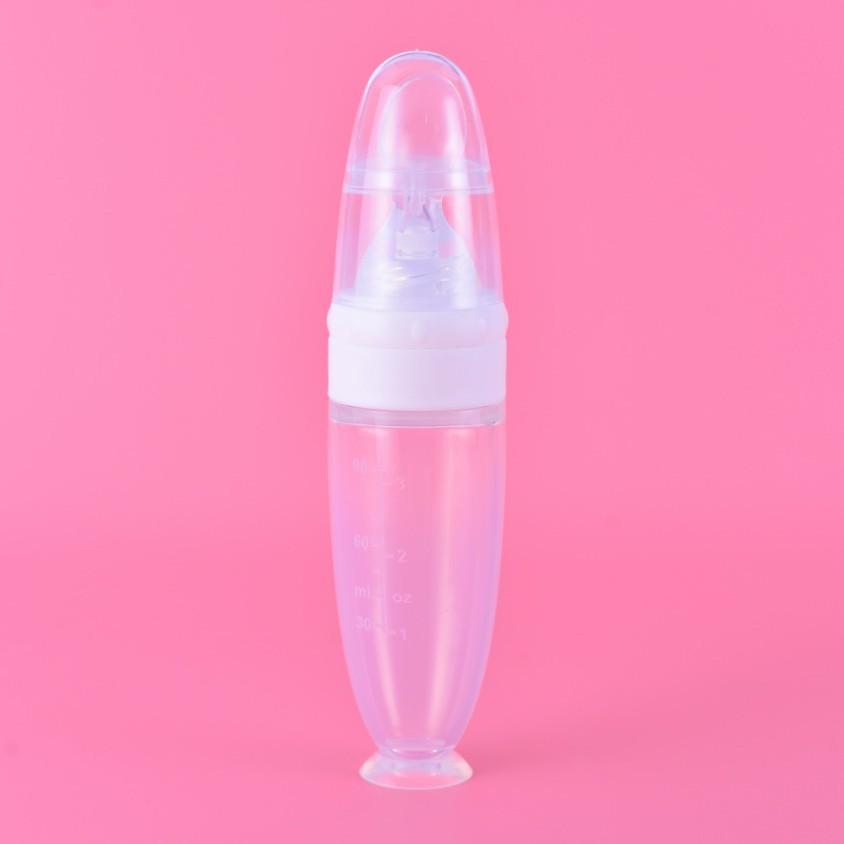 1 шт. Детская бутылочка для рисовой каши, детская силиконовая бутылочка для молока, ложка для кормления для ребенка, силиконовая ложка для выдавливания, бутылочка для рисовой каши