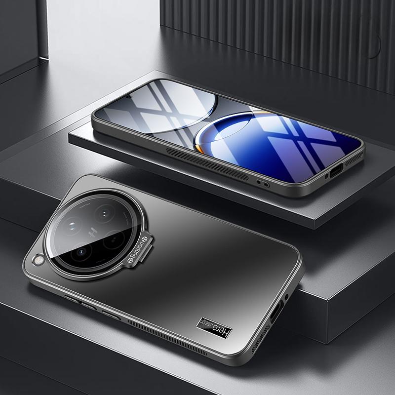 Металлический чехол-держатель объектива камеры для OPPO Find X8 Pro X7 Ultra X6Pro, противоударный матовый, невидимая задняя крышка-подставка, невидимый кронштейн