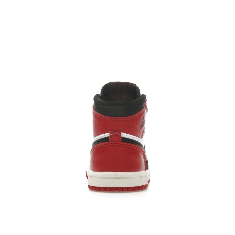 Кроссовки Air Jordan 1 Retro High OG TD Black Toe Reimagined Baby Red Varsity-Red White FD1413-106